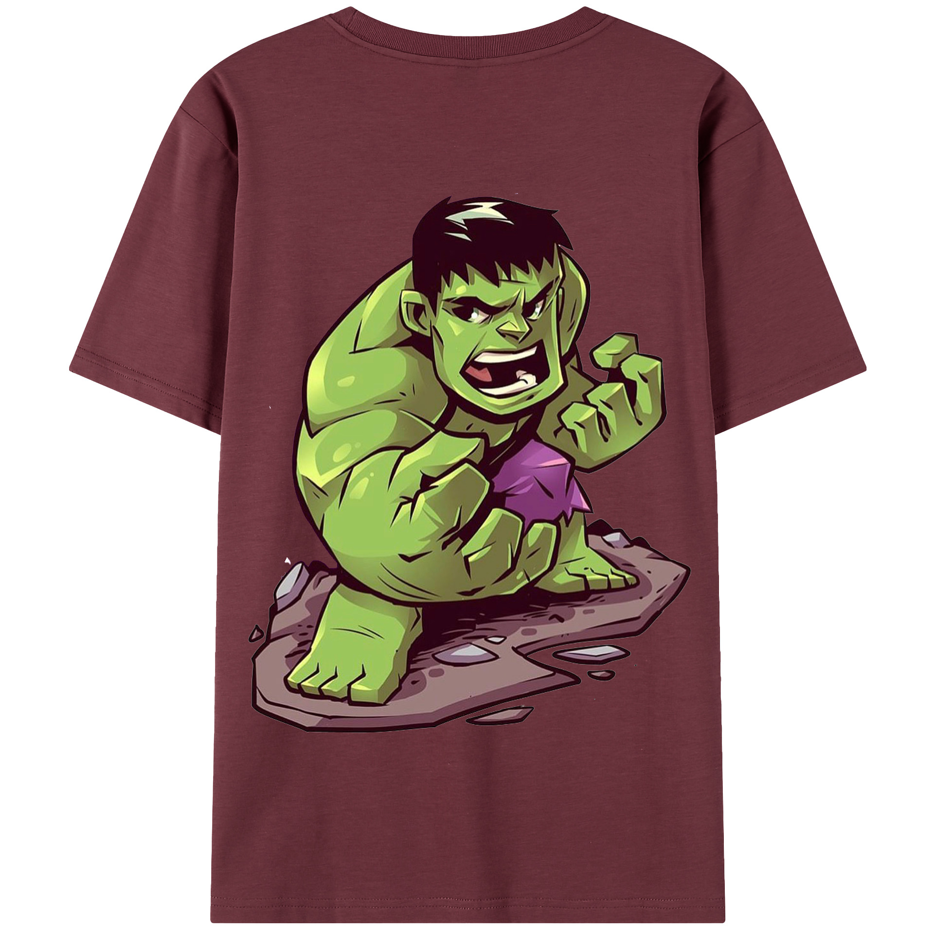 （画像用） アベンジャーズ The Avengers 綿100％半袖Tシャツ（背面プリント）